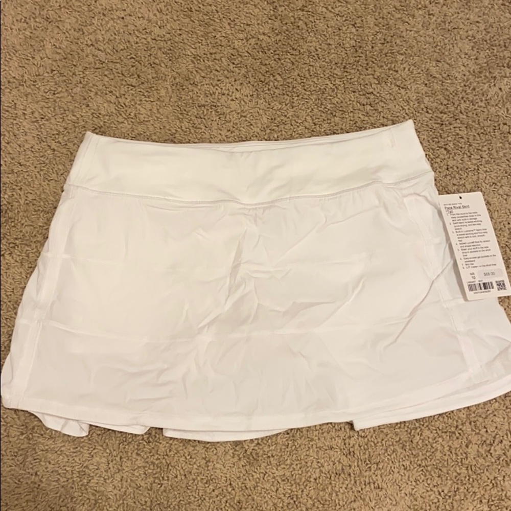 lululemon pace rival skirt tall